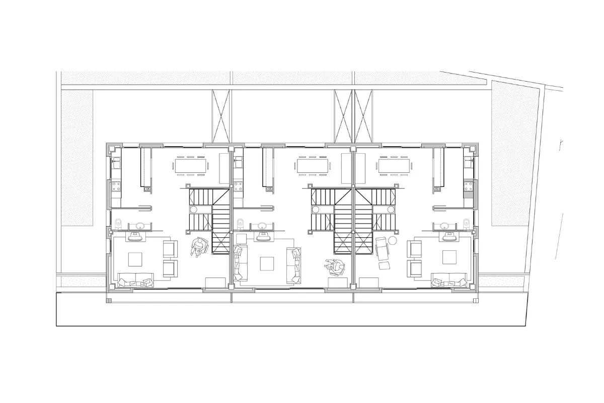 3 cases a Palamós, estudi Prat & Simó