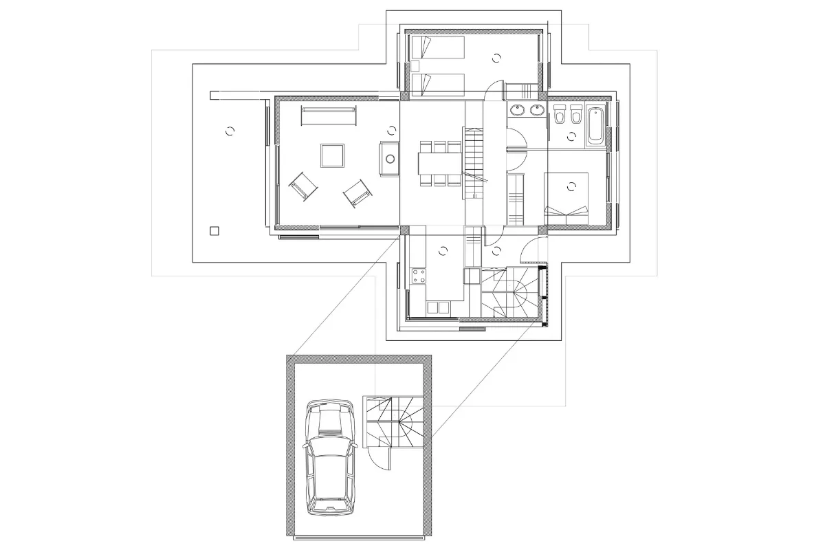Casa a Espinavell , estudi Prat & Simó