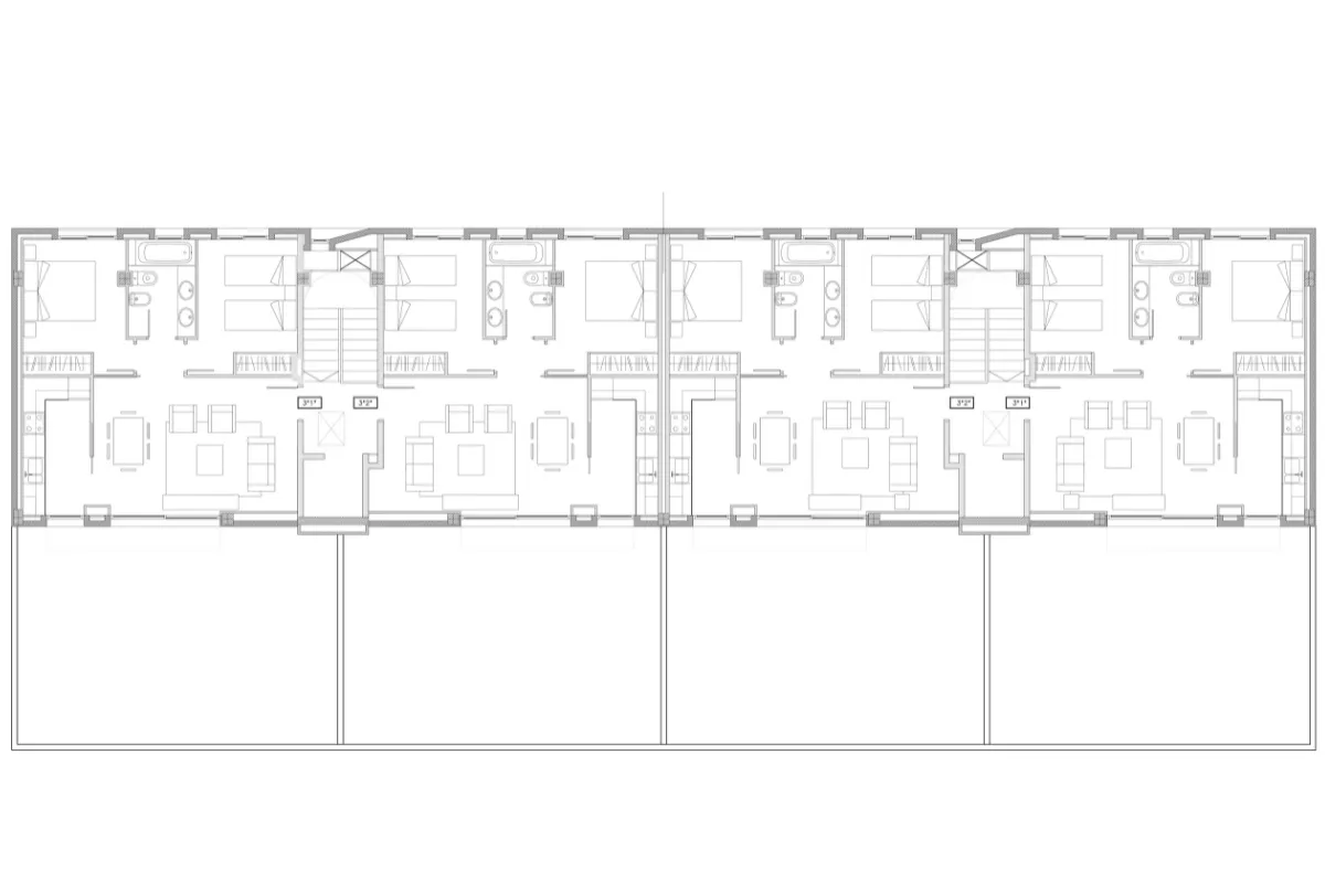 Edifici 12 habitatges a Palamós, estudi Prat & Simó