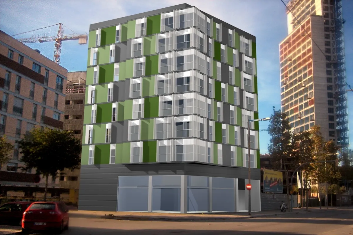 Edifici 22 habitatges Barcelona Edifici 22 habitatges Barcelona, estudi Prat & Simó