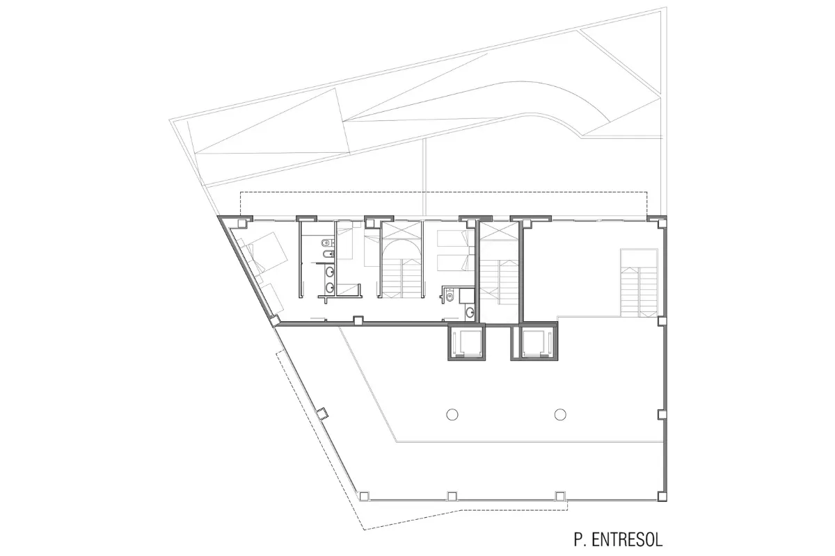 Edifici 22 habitatges Barcelona, estudi Prat & Simó