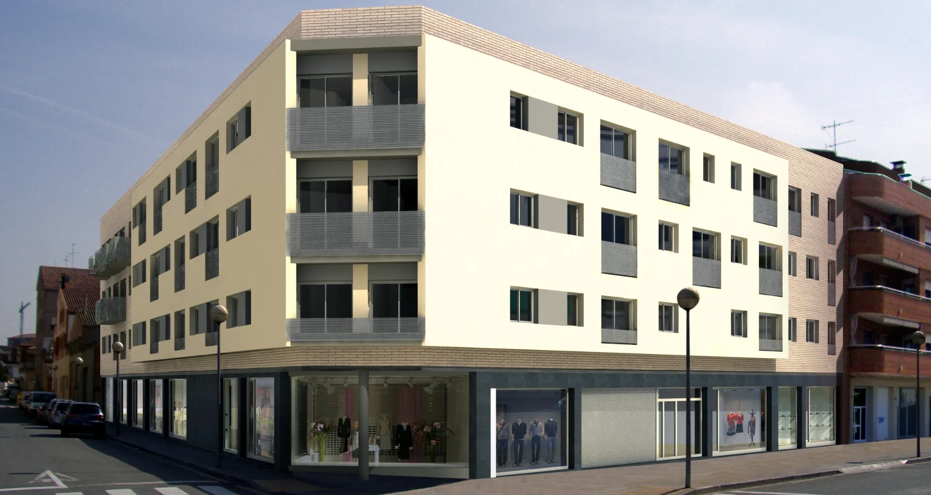 Edifici 46 habitatges Bellpuig 2007 Edifici 46 habitatges Bellpuig, estudi Prat & Simó