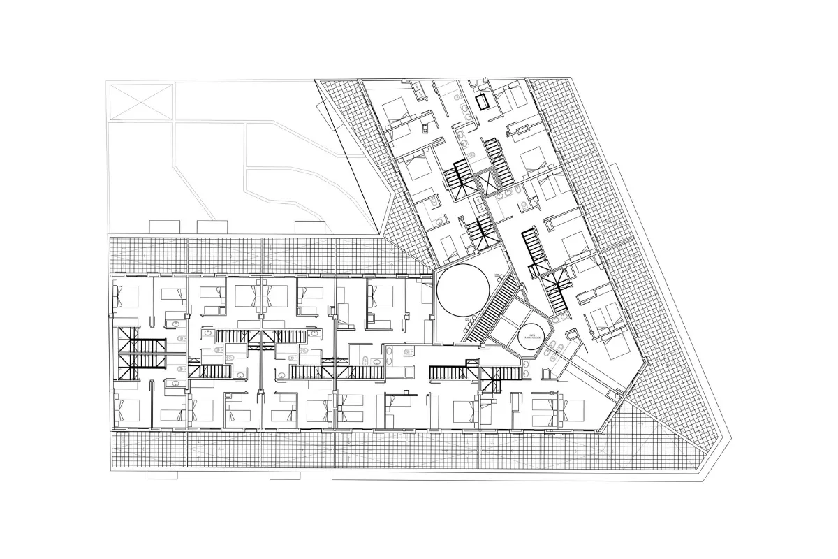 Edifici 46 habitatges Bellpuig, estudi Prat & Simó