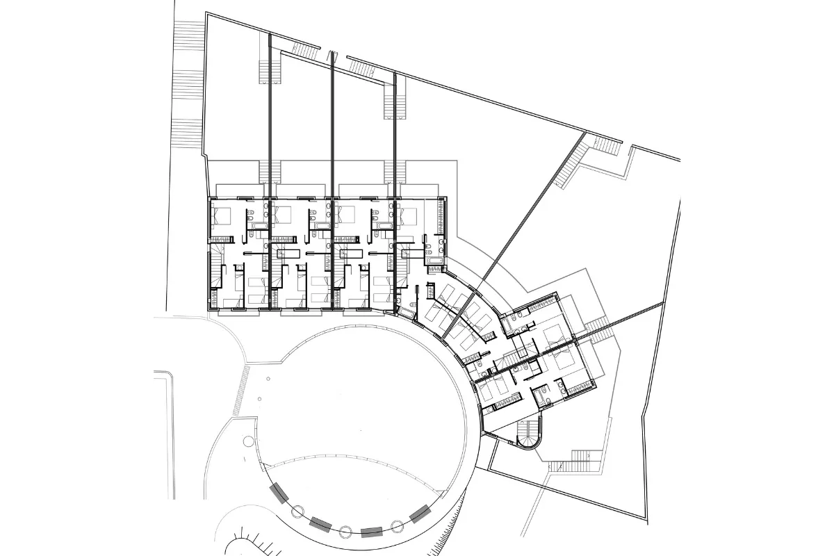 Edifici 6 cases a Canet, estudi Prat & Simó