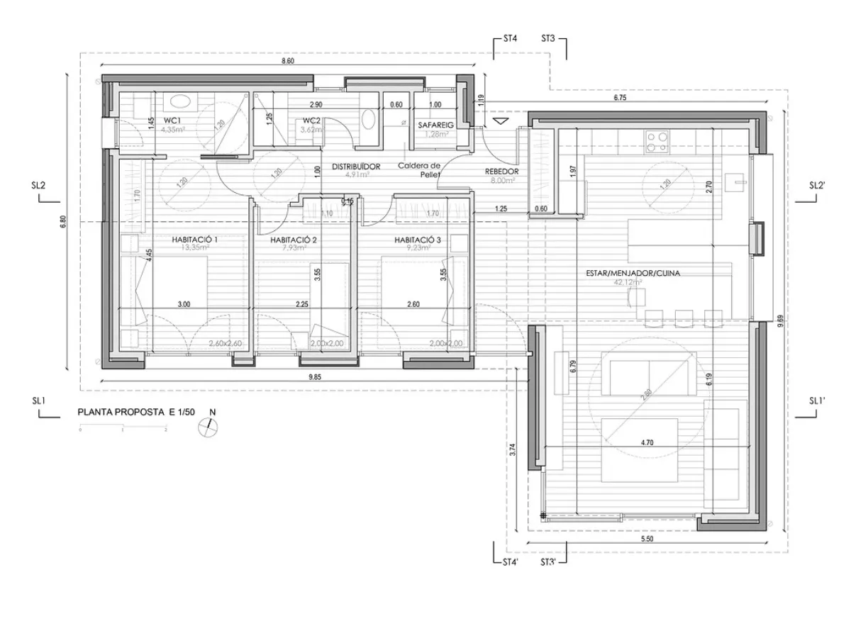 Habitatge unifamiliar a Molló, estudi Prat & Simó