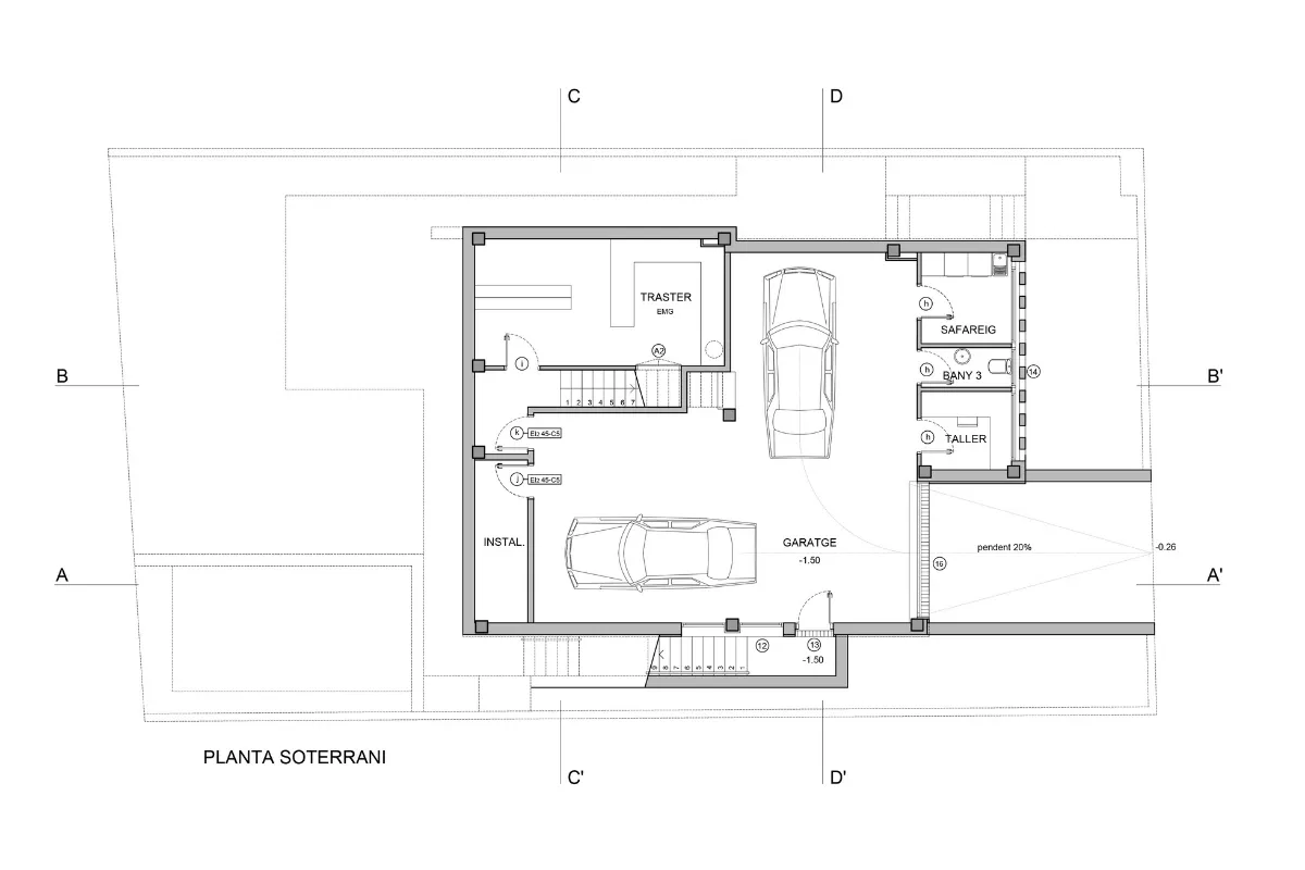 Habitatge unifamiliar a Santa Perpètua, estudi Prat & Simó