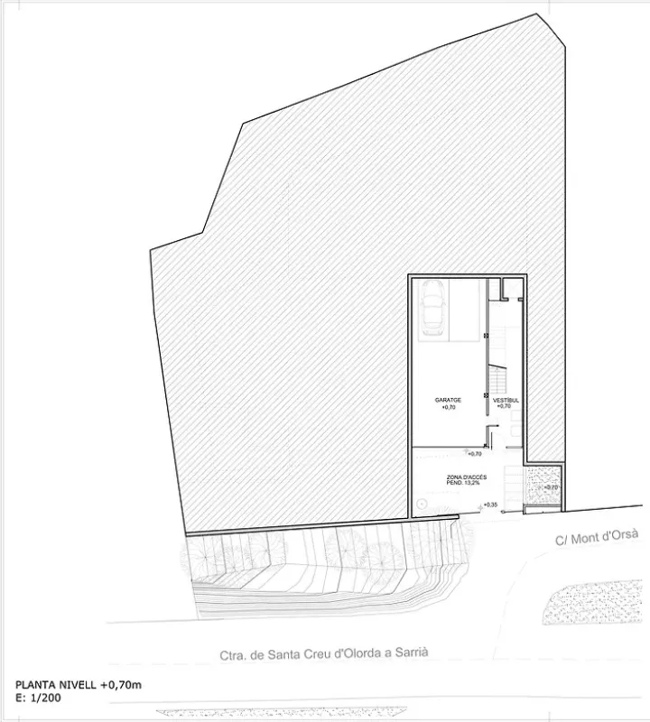 Habitatge unifamiliar a Vallvidrera, estudi Prat & Simó