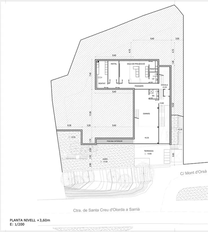 Habitatge unifamiliar a Vallvidrera, estudi Prat & Simó