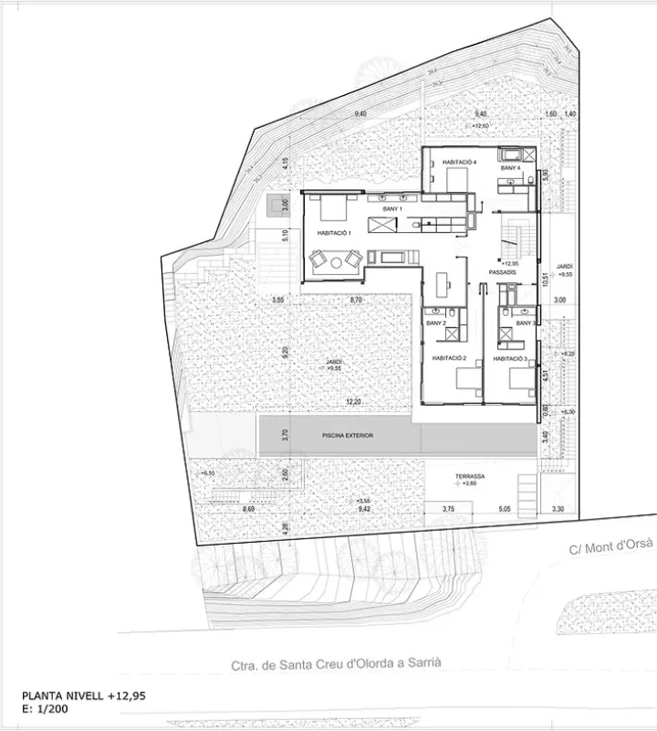 Habitatge unifamiliar a Vallvidrera, estudi Prat & Simó
