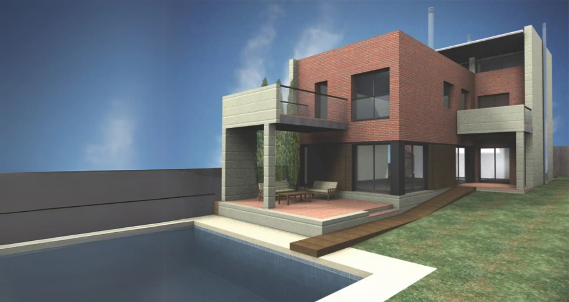 Habitatge unifamiliar a Vilassar 2006 Habitatge unifamiliar a Vilassar de Dalt, estudi Prat & Simó