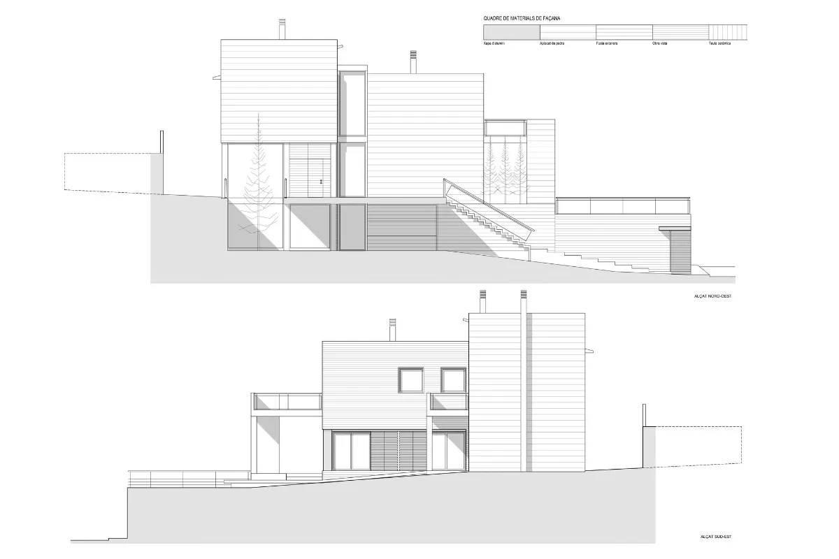 Habitatge unifamiliar a Vilassar de Dalt, estudi Prat & Simó