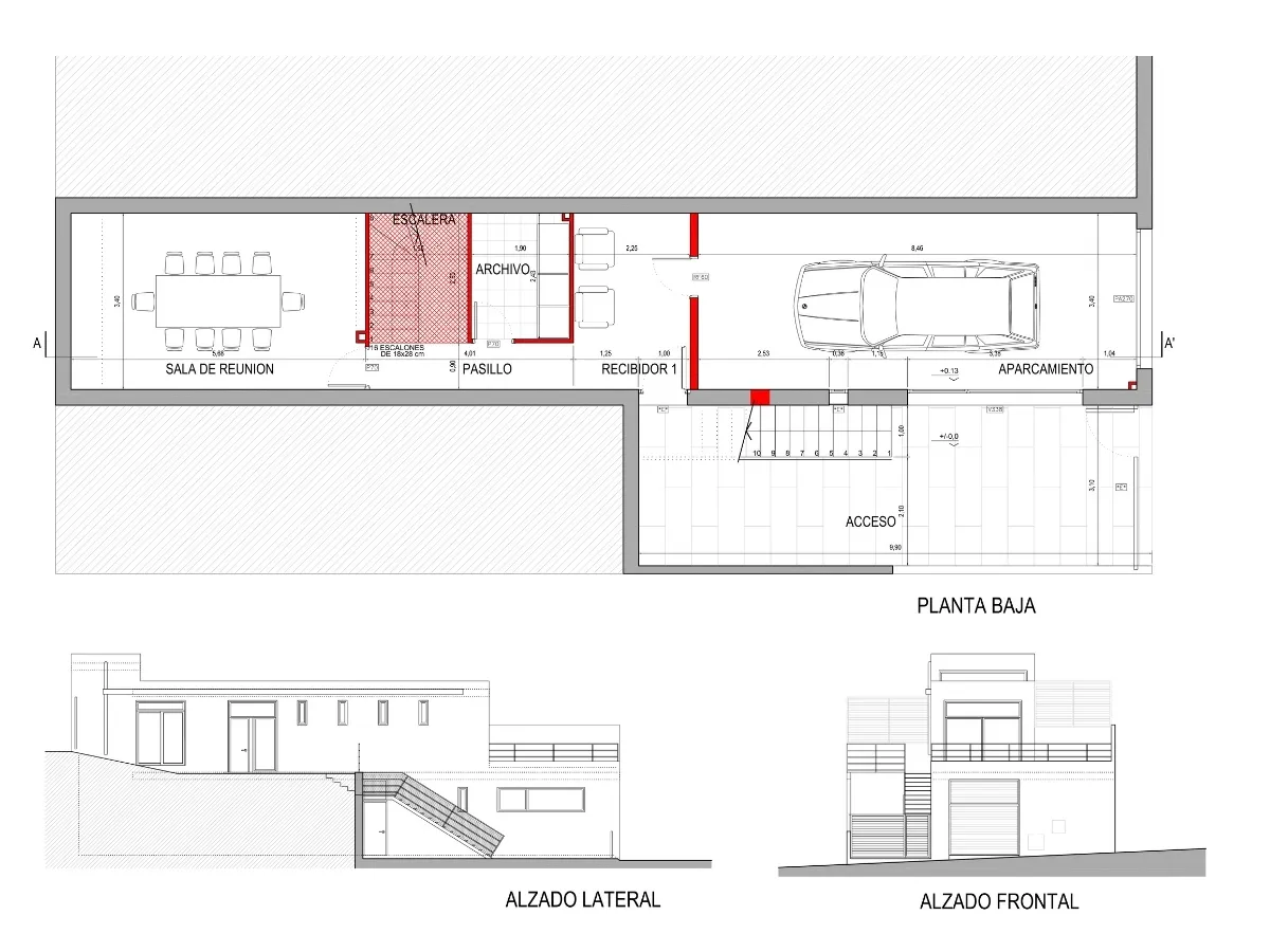 Reforma estudi professional Sant Just, estudi Prat & Simó