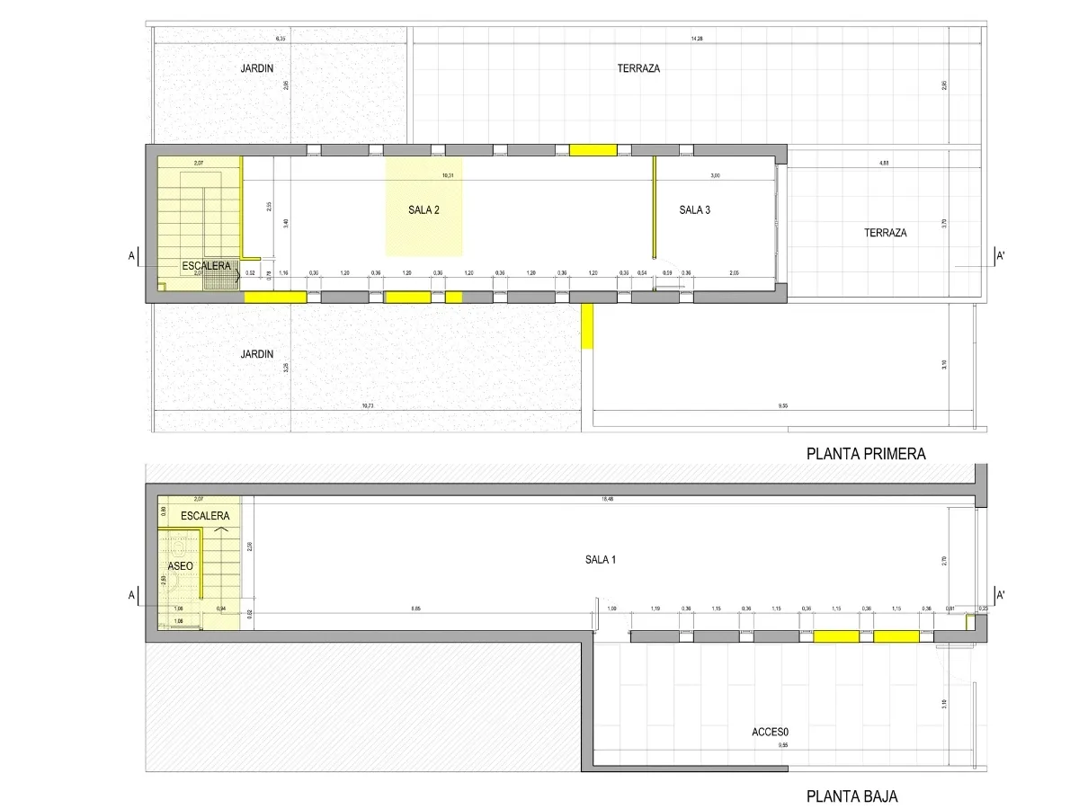 Reforma estudi professional Sant Just, estudi Prat & Simó