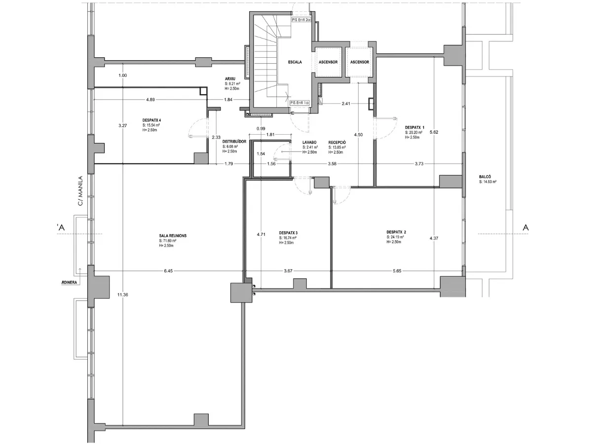 Reforma interior Manila, estudi Prat & Simó